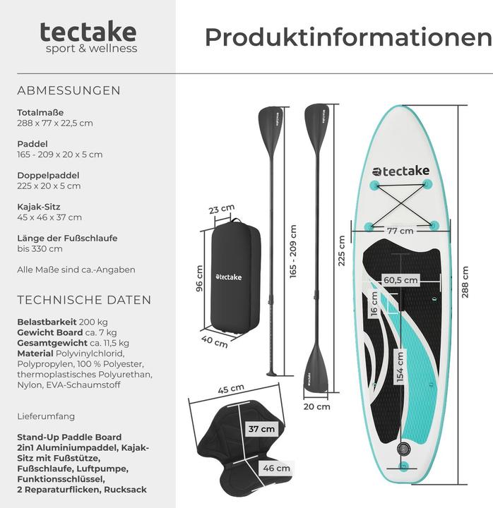 Image du produit tectake Ensemble Zenon (11'3")