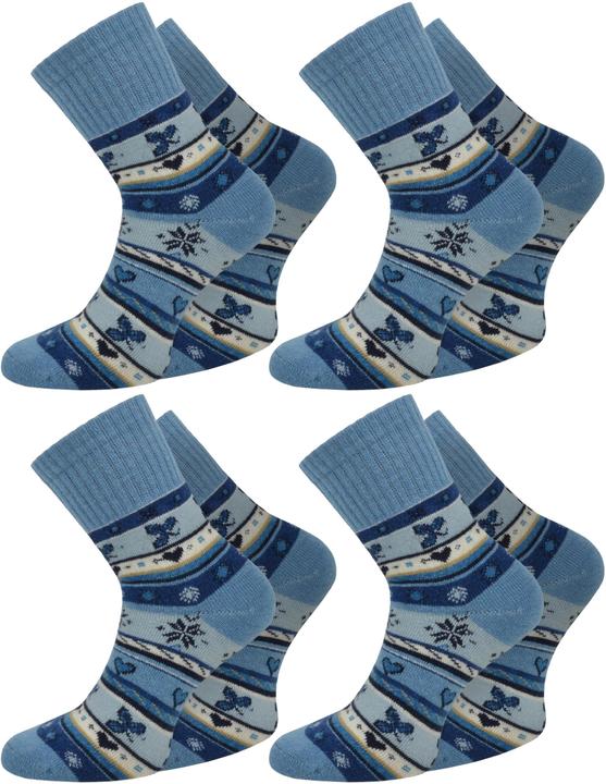 Produktbild Normani 4 Paar Edelsocken mit Seide und Modal (4er Pack, 35 - 38)
