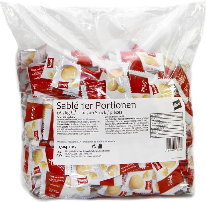 Wernli Sablé (300 pcs., 1650 g)