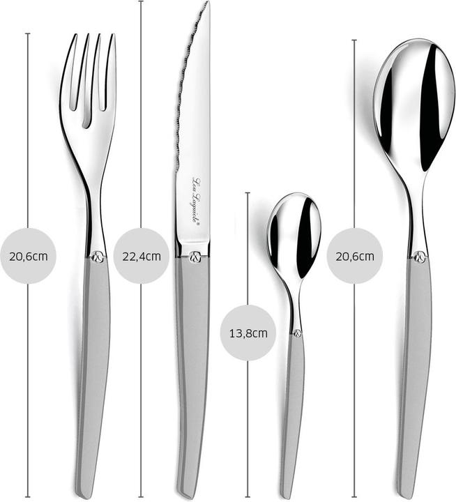 Actual product image Lou laguiole Netta (24 Piece, Cutlery set)