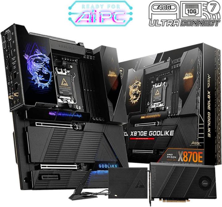 Image du produit MSI MEG X870E GODLIKE (AM5, AMD X870E, E-ATX)