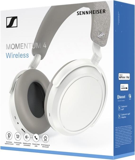 Produktbild Sennheiser Momentum 4 Wireless (ANC, 60 h, Kabellos, Kabelgebunden)