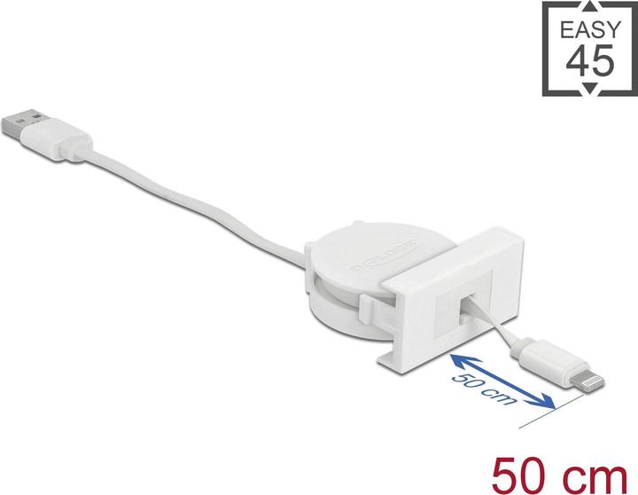 Actual product image Delock USB A - USB A (0.62 m, USB 2.0)