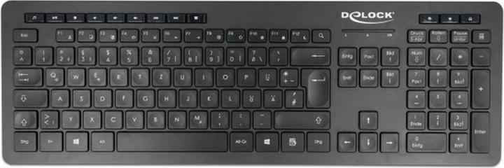 Actual product image Delock Wireless Keyboard 12004 Wireless Silent (DE, Wireless)