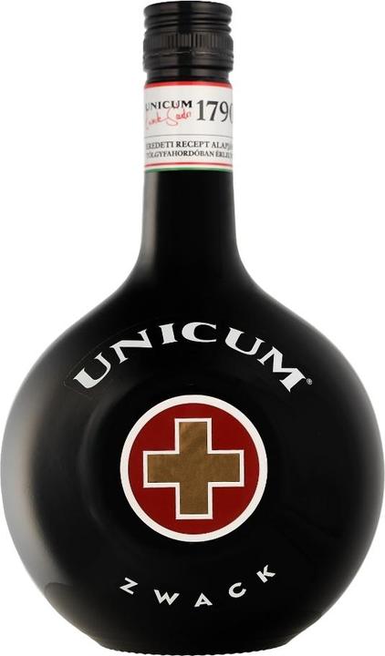 Actual product image Zwack Unicum (40 %, Hungary, Bitter liqueurs)