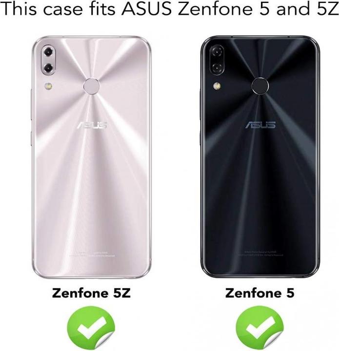 Actual product image Screenguard Asus ZenFone 5 / 5Z Flexible TPU Clear Case (Asus Zenfone 5Z)