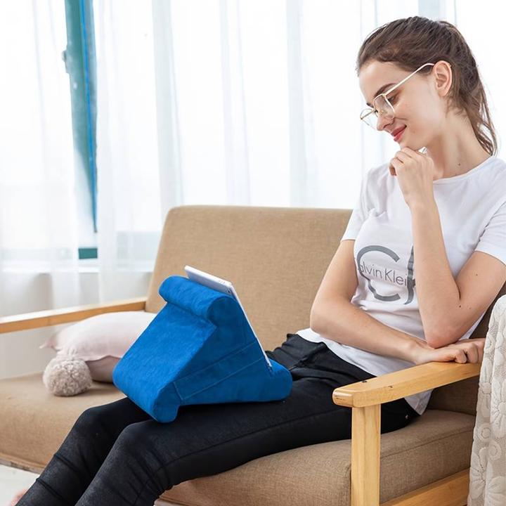 Actual product image PhoneLook Coussin support doux et confortable pour smartphones, tablettes ou écran