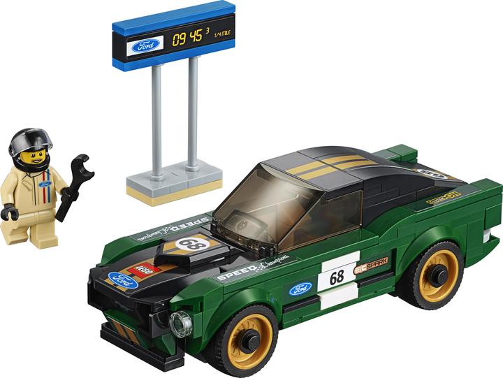 Image du produit LEGO 1968 Ford Mustang Fastback (75884, LEGO Speed Champions)