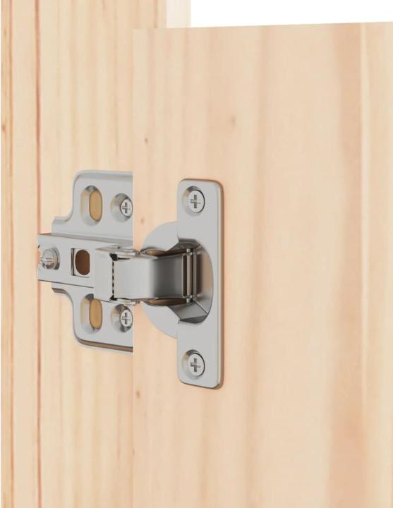 Actual product image VidaXL Outdoor-Küchenschrank Massivholz Kiefer,Material
