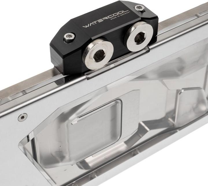 Actual product image Watercool Heatkiller IV for Radeon RX 5700 XT, RGB - Acrylic + Nickel