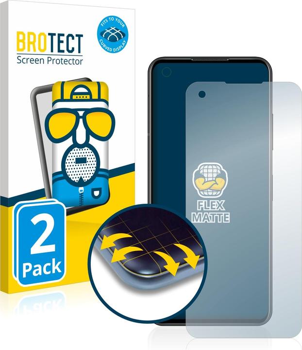 Actual product image BROTECT Full-Cover Protector Matte (2 Piece, Asus Zenfone 9)