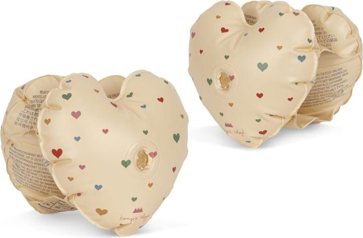 Produktbild Konges Slojd Herz Schwimmflügel Multi Hearts
