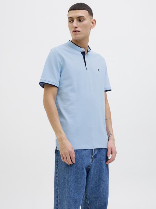 Actual product image Jack & Jones Jjepaulos Mao Polo Ss Noos (L)