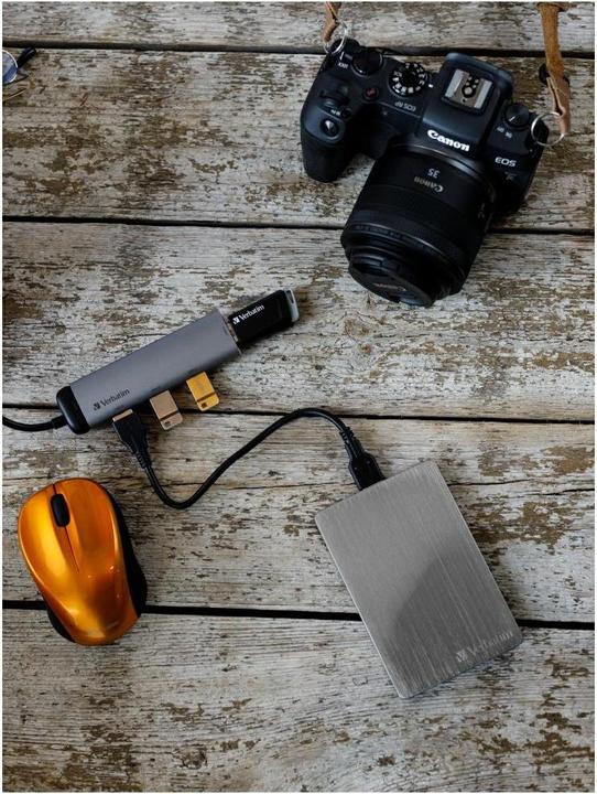Actual product image Verbatim Multiport (USB-C, 4 Ports)
