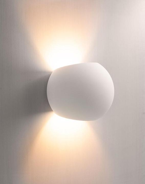 Produktbild Century Jessy Wandleuchte AP150 aus Gips, 150x125x115mm (G9)