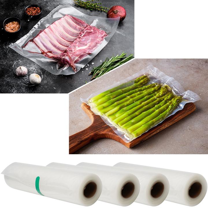 Produktbild Casativo 4 Profi-Folienrollen für Balken-Vakuumierer, 20 x 500 cm (4 x)