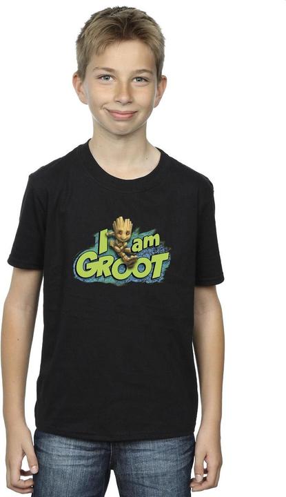 Immagine prodotto Guardians Of The Galaxy I Am Groot Jumping Maglietta Ragazzi (104)