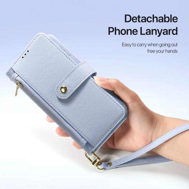 Produktbild Dux Ducis Lawa Series MagSafe Kunstleder Bookcover Hülle (Samsung Galaxy S25)