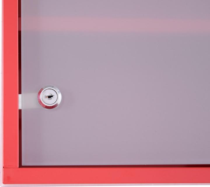 Immagine prodotto Homcom Armadietto dei medicinali con serratura (30 x 12 x 60 cm)