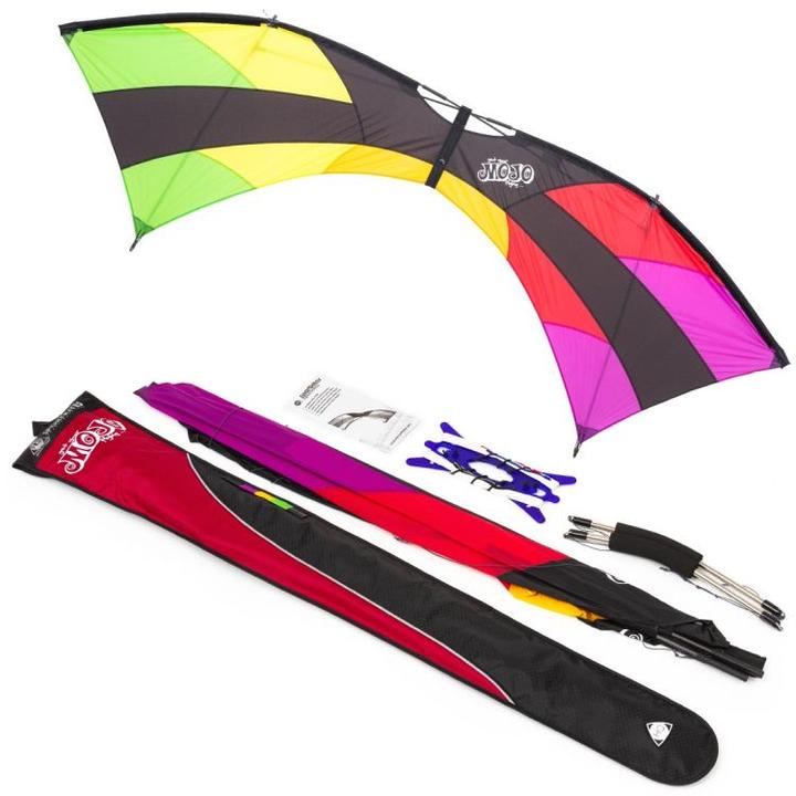 Actual product image HQ Kites Mojo Rainbow
