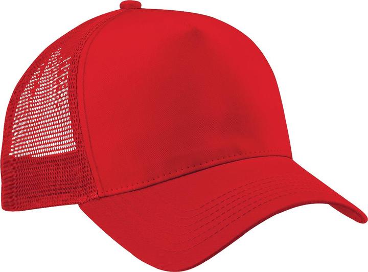 Beechfield TruckerBaseballkappe mit Netzeinsätzen (2 StückPackung) (One Size)