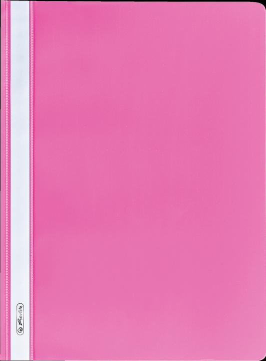Actual product image Herlitz Quick file, DIN A4, made of PP film, pink (A4, 1 x)