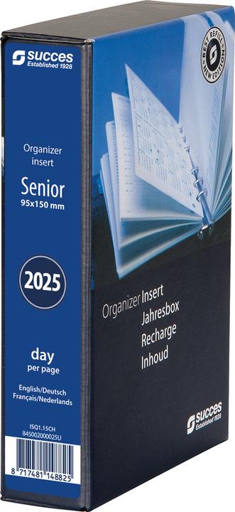 Produktbild Succes Senior Jahresinhalt komplett Januar - Dezember (9.5 x 15 cm, Deutsch, Englisch, Italienisch, Französisch)