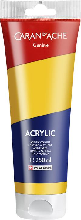 Image du produit Caran d'Ache Acrylic (Jaune doré, 250 ml)