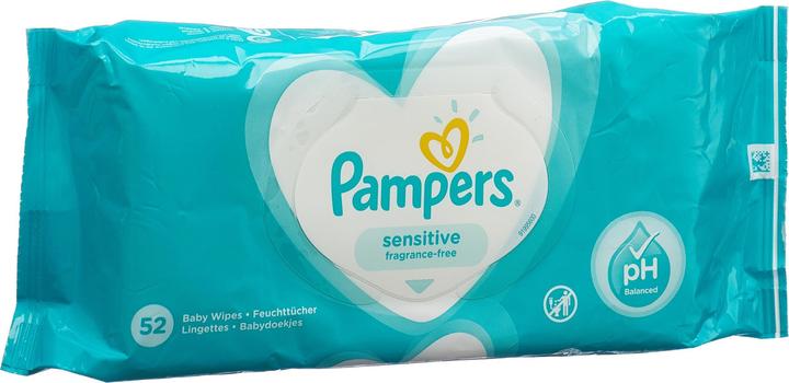 Actual product image Pampers Sensitive (52 Piece)