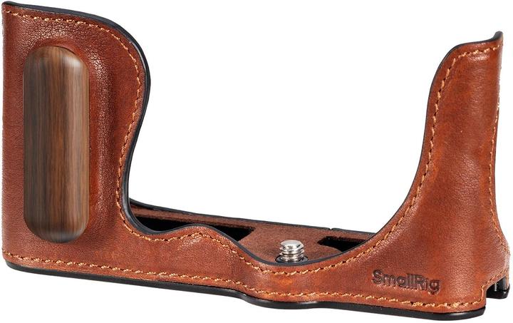 Actual product image SmallRig Half leather case for Panasonic LUMIX S9 Brown (Kamera Bereitschaftstasche, 0.91 l)