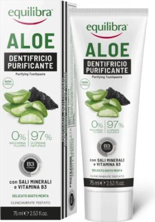 Equilibra Carbo Gel Carbone Dentifricio Dentifricio da carbone attivo 75Ml (75 ml)