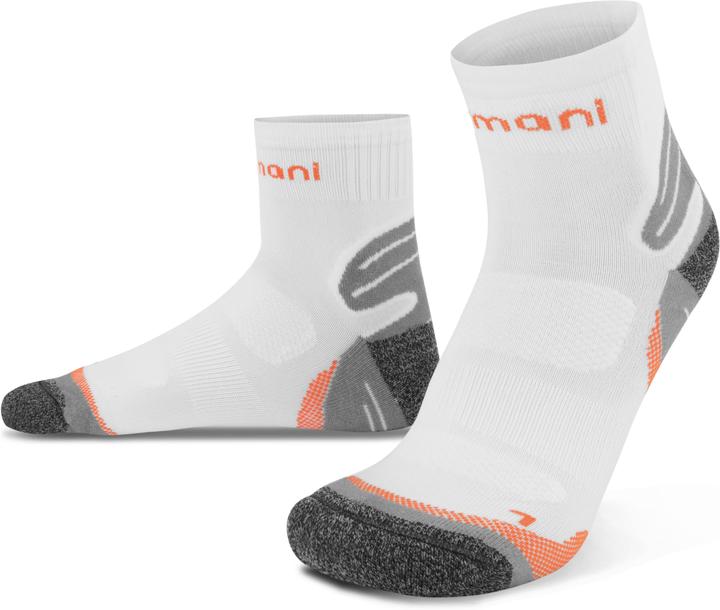 Normani 3 Paar Kurzschaft-Sportsocken mit verstärkter Sohle