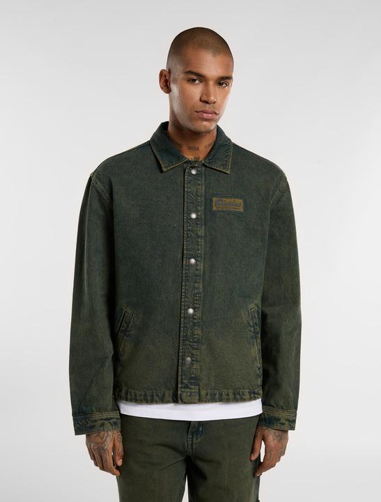 Produktbild Dickies Lewistown Denim Jacket Green Tone Fade (M)