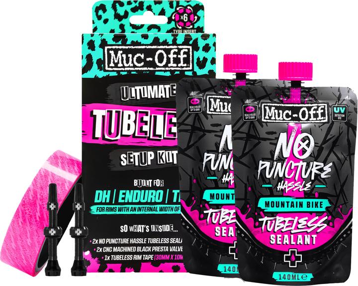 Actual product image Muc-Off Ultimate Tubeless Kit - DH/Trail/Enduro