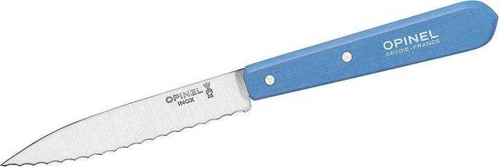 Immagine prodotto Opinel 001922 Coltello da cucina n. 113 Manico in legno di faggio blu chiaro (9.40 cm)