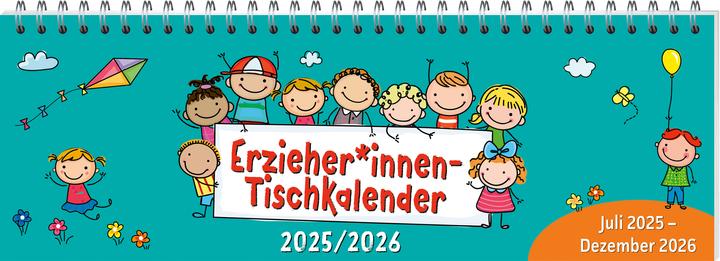 Produktbild ErzieherInnen-Tischkalender 2025 / 2026 (Deutsch)