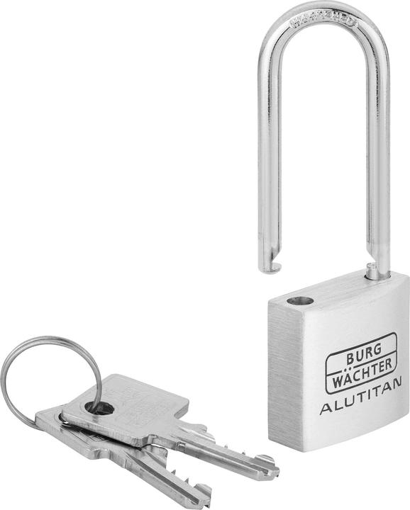 Actual product image Burg Wächter Padlocks 770 HB Alutitan