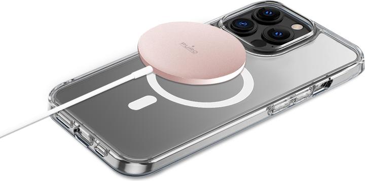 Immagine prodotto Puro Cavo di ricarica magnetico USB-C Magsafe - Ładowarka bezprzewodowa indukcyjna 15W (różowy) (15 W)