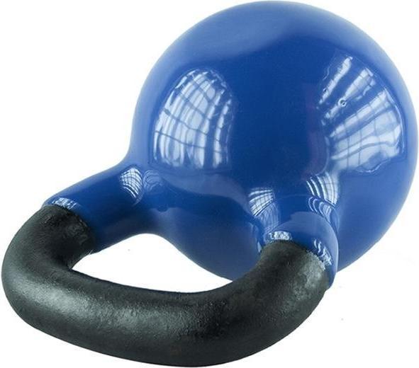 Actual product image HMS Vinyl Kettlebell 10 kg navy blue KNV10 (1 x 10 kg)