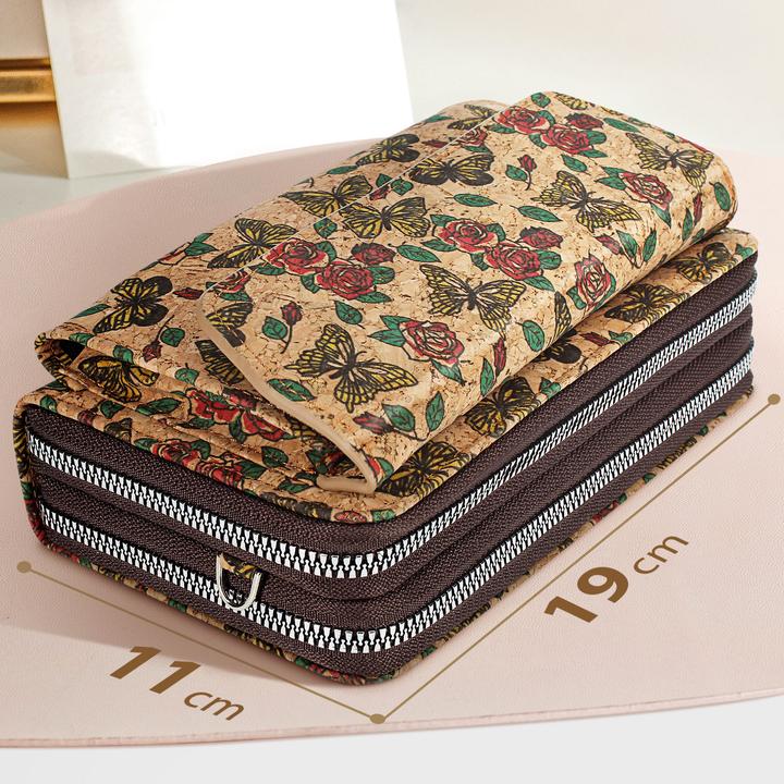 Actual product image Avizar NaturePrint cork bag
