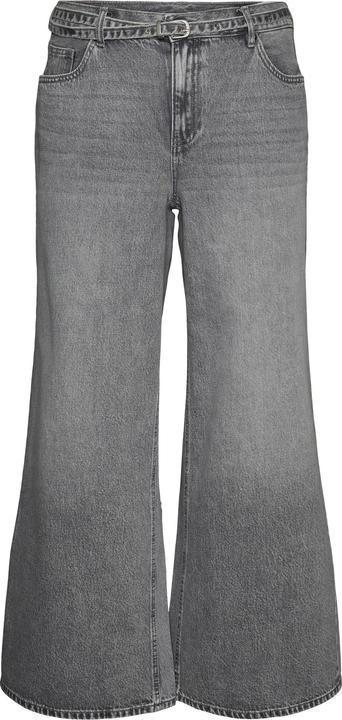 Vero Moda VMCANNET Mittlere Taille Weiter Beinschnitt Jeans Weit geschnitten (44)