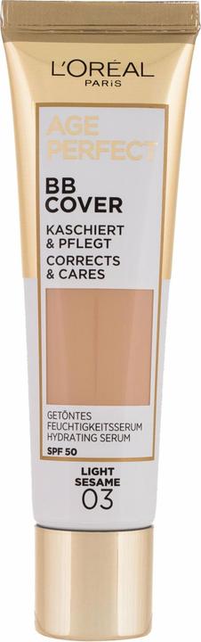 Actual product image L'Oréal Paris Age Perfect BB Cover (03 Light Sesame)