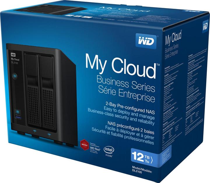 Produktbild WD My Cloud Pro PR2100 (2 x 6 TB, WD Red)