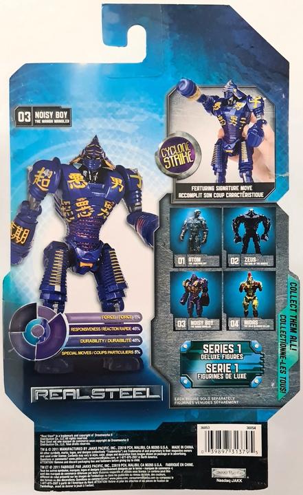 Produktbild Jakks Pacific Real Steel Series 1 Actionfigur Noisy Boy the Manga Mangler