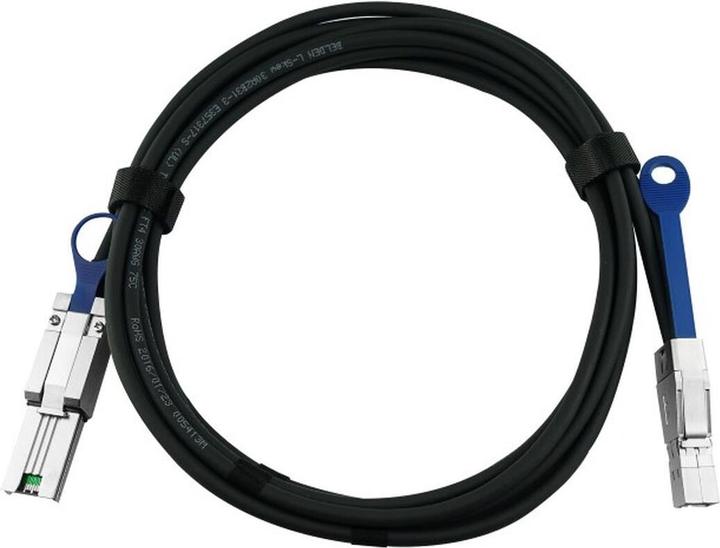 Actual product image CBO Lenovo 00NV419 compatible BlueLAN MiniSAS cable 5 metres BL464801GN5M26