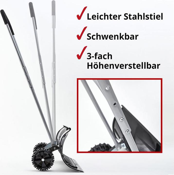 Immagine prodotto Hecht 661 Pala da neve GT