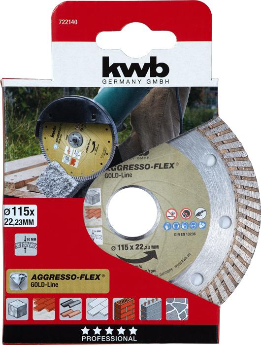 Produktbild kwb Diamant-Trennscheibe Goldline 115