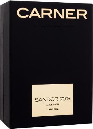 Actual product image Carner Barcelona Sandor 70’s by Eau de Parfum Spray (Unisex) 50 ml (Eau de parfum, 50 ml)