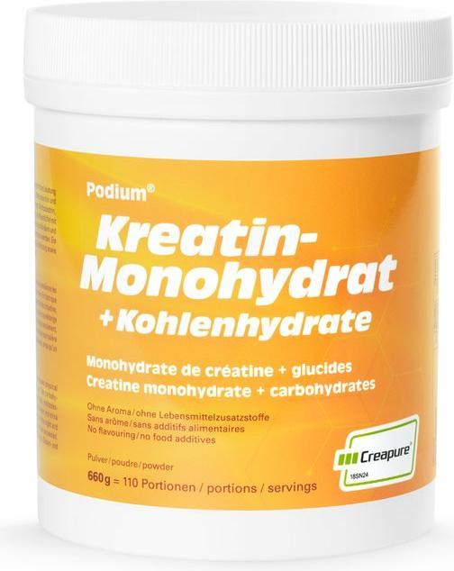 Produktbild Podium Kreatin & Kohlenhydrate Pulver (1 Stück, Pulver, 660 g)
