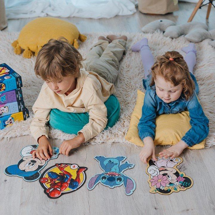 Image du produit Trefl Puzzle en bois forme spéciale 50 - Mickey Mouse (50 pièces)